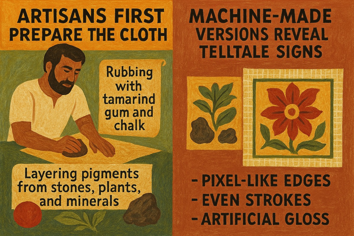 Core Elements of Authentic Patta Chitra Art - Abriella Painting