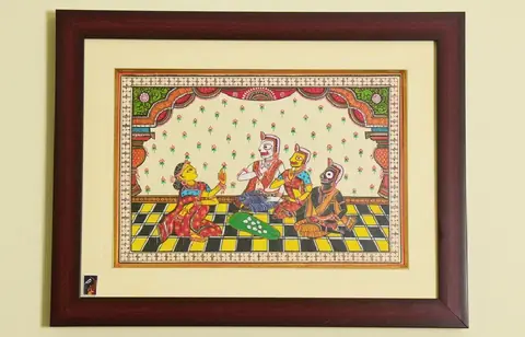 The Divine Offering Pattachitra Painting