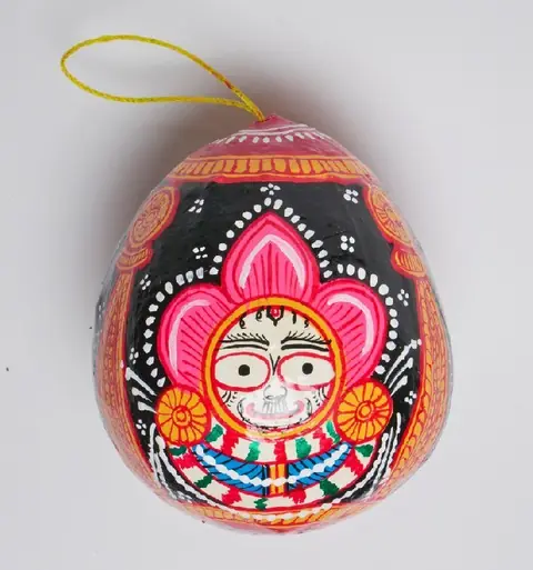 The Balabhadra Painted Coconut, Black