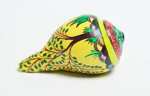 The Sunshine Tree Painted Shankha